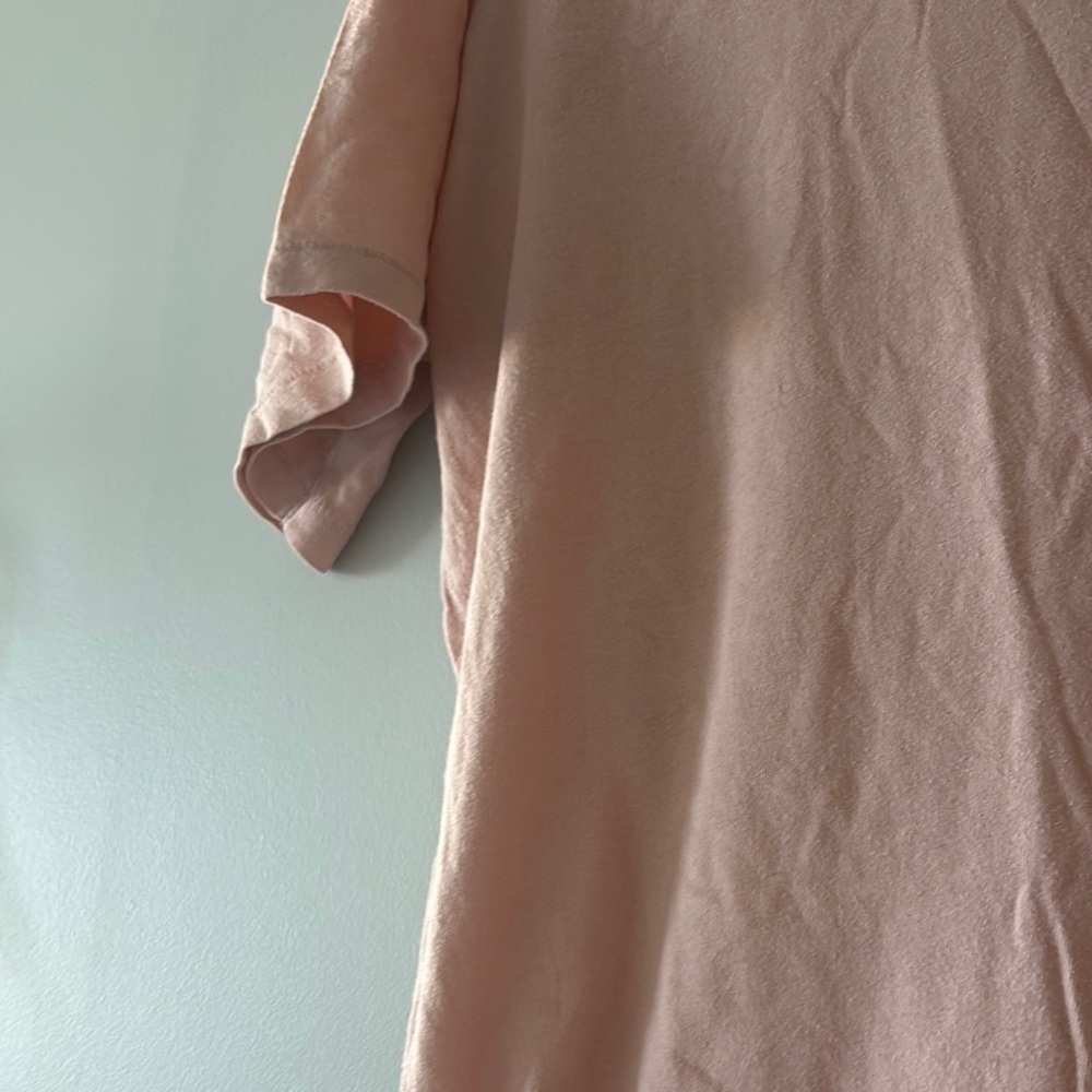 PacSun Pink Short Sleeve Tee Venice beach embroidery crew neckline 100% cotton - Picture 3 of 5